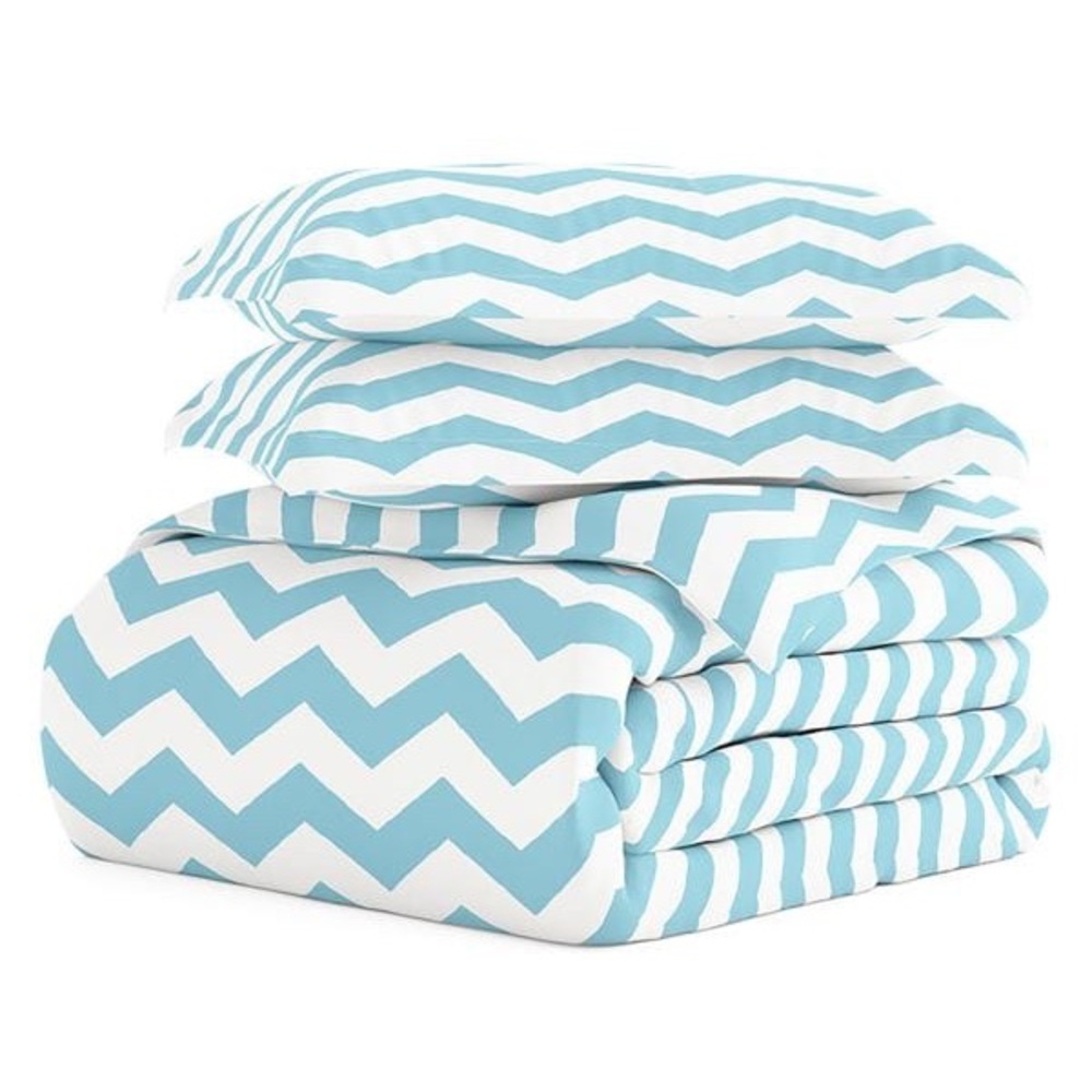 NWT Linens & Hutch Arrow Pattern 2- Piece Microfiber Twin Duvet Cover